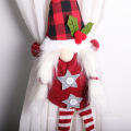 Christmas Decorative Felt Doll Curtain Backle Curtain tenant Amazon Long Lam Faceless Doll Supplies de Noël